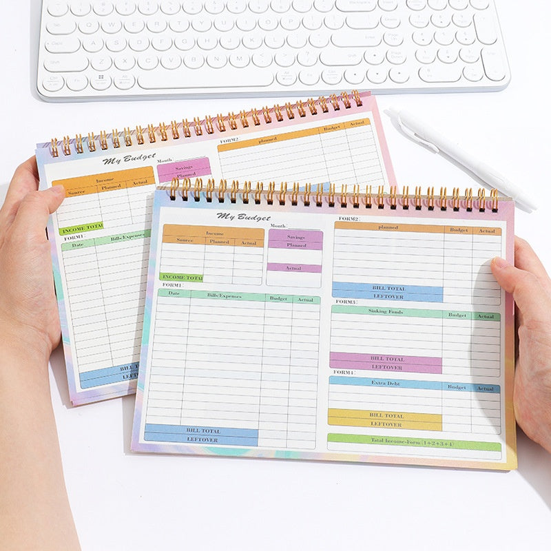 Budget Tally Book Daily Record Income And Expenditure Family Notebook