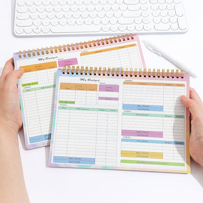 Budget Tally Book Daily Record Income And Expenditure Family Notebook