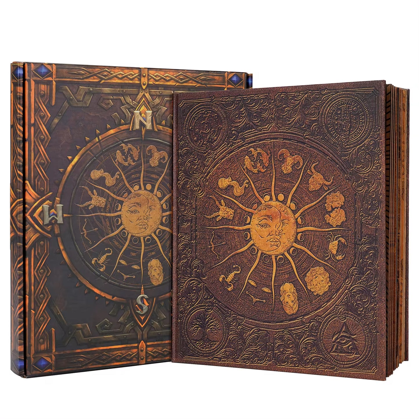 132 P Age Photo Album Our Adventure Book DIY Handmade Scrapbook Retro Album Anniversary Constellation Magic Travel Memory Gift