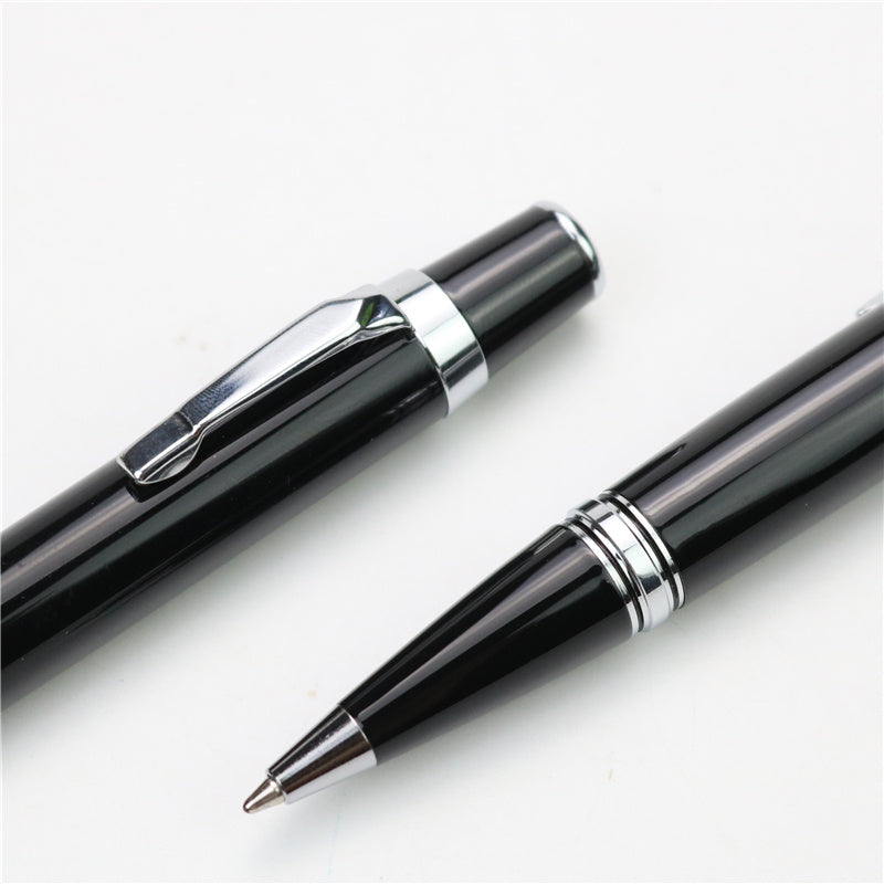 Full Metal Pocket Rollerball Pen — 0.7mm, Includes 2 Refills