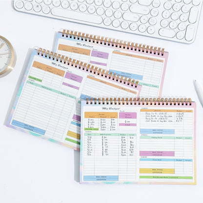 Budget Tally Book Daily Record Income And Expenditure Family Notebook