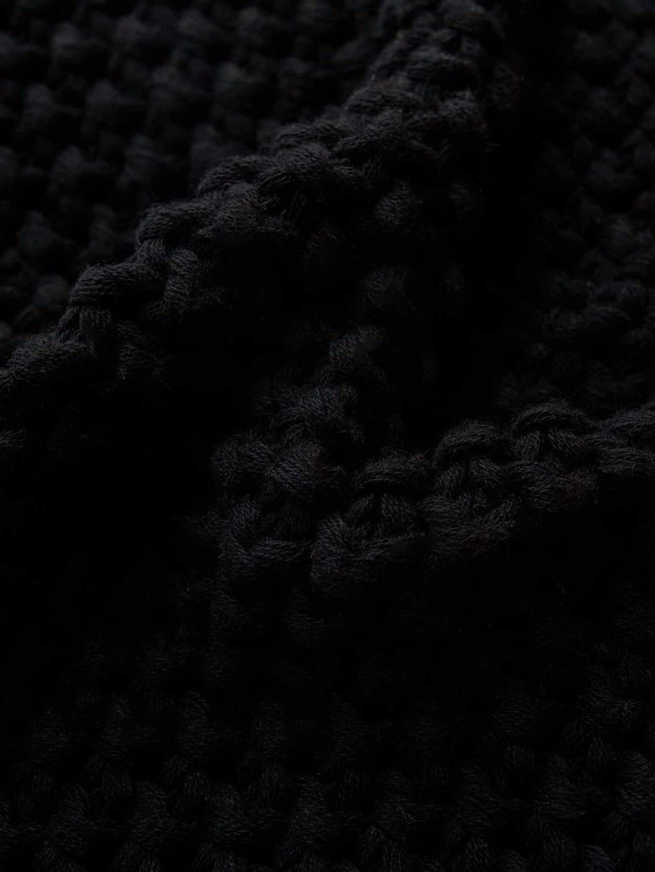 Acrylic Knitted Blanket | Geometric Pattern, 130X160CM