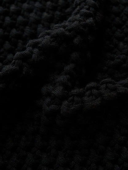 Acrylic Knitted Blanket | Geometric Pattern, 130X160CM