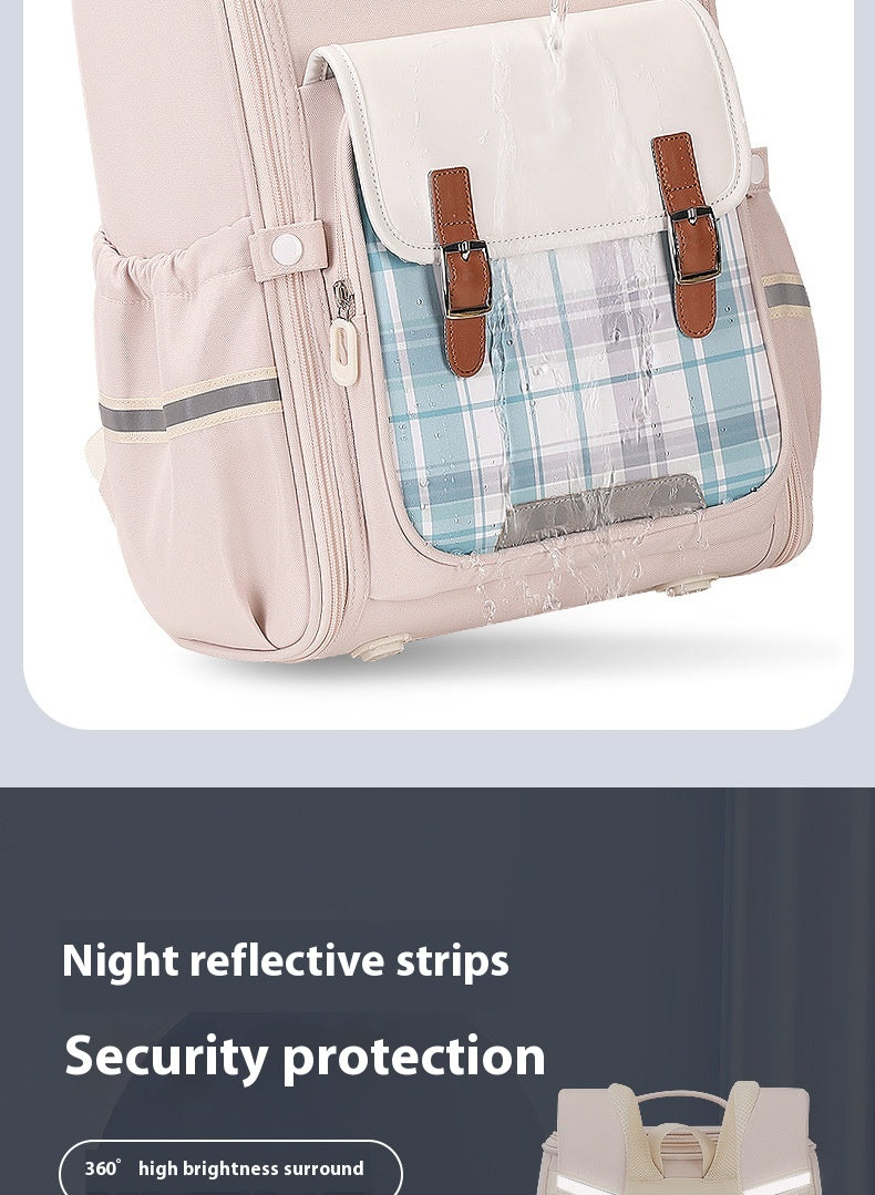 Student Schoolbag Lightweight And Large Capacity Backpack