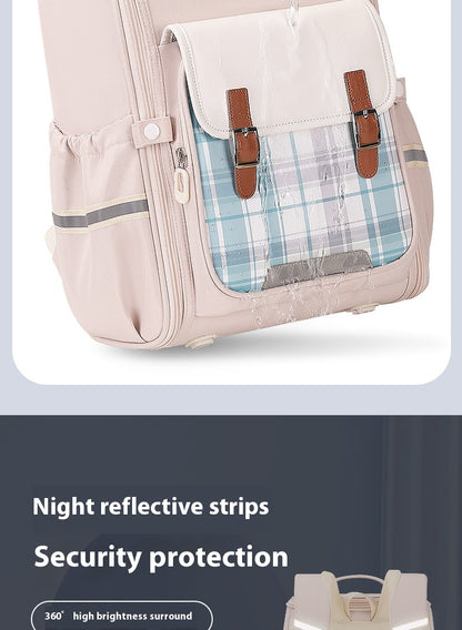 Student Schoolbag Lightweight And Large Capacity Backpack