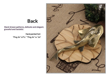 Copper Ornament | Handmade Antique-Style Stingray Figurine