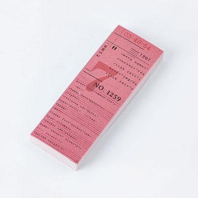 Creative Vintage Writable Pad City Notes