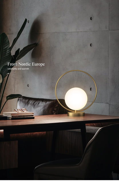 Copper Table Lamp | Light Luxury, 40cm