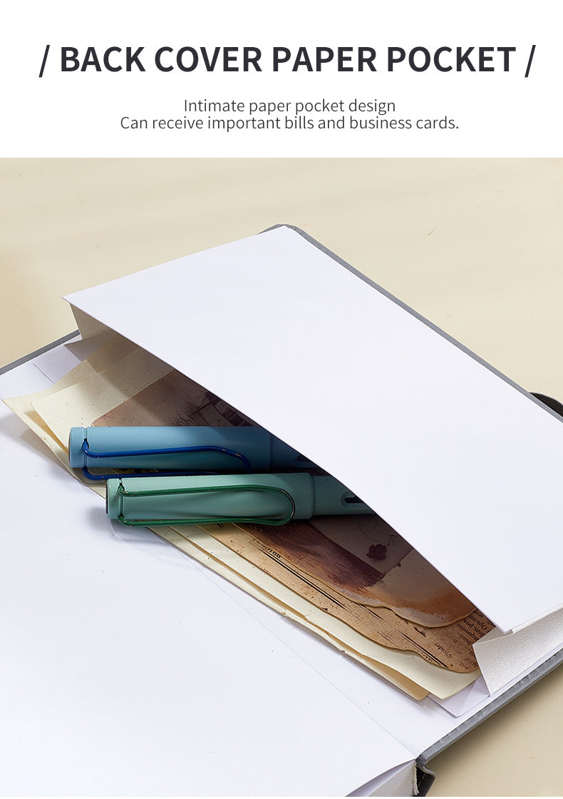 Notebook Self-filled No Date Strap