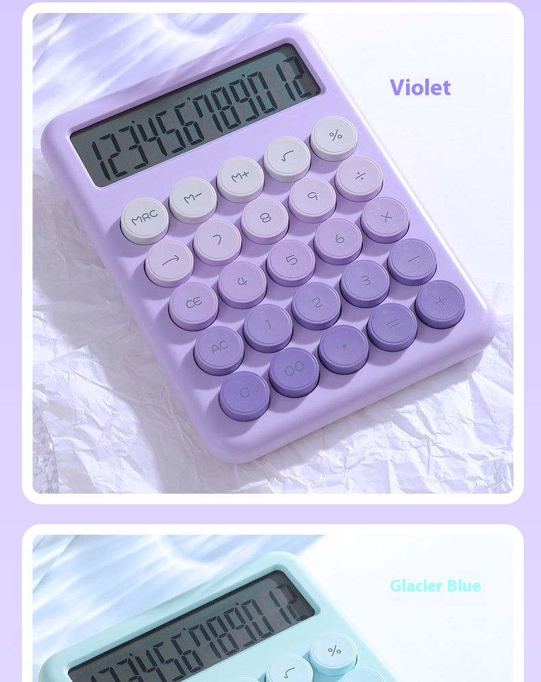 Gradient Color Desk Calculator