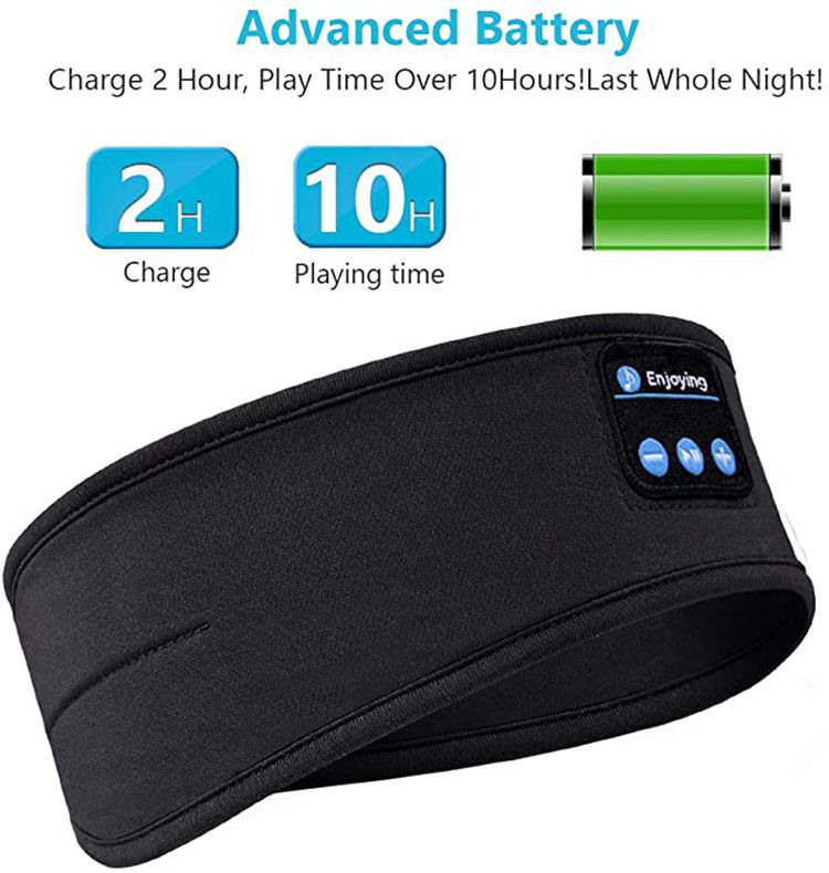 Wireless Bluetooth Headband | Soft, Comfortable Ear Mask