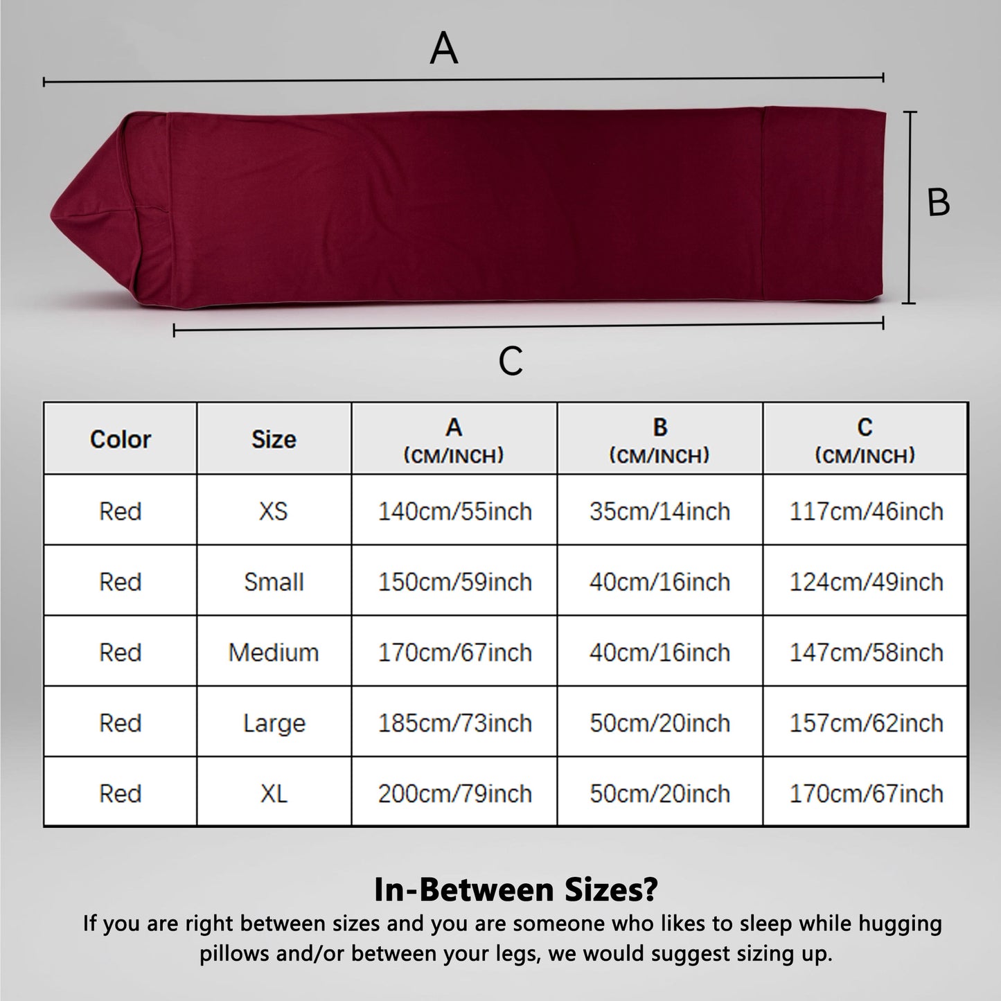 Polyester Sleeping Bag | Wine Red, Cozy & Portable